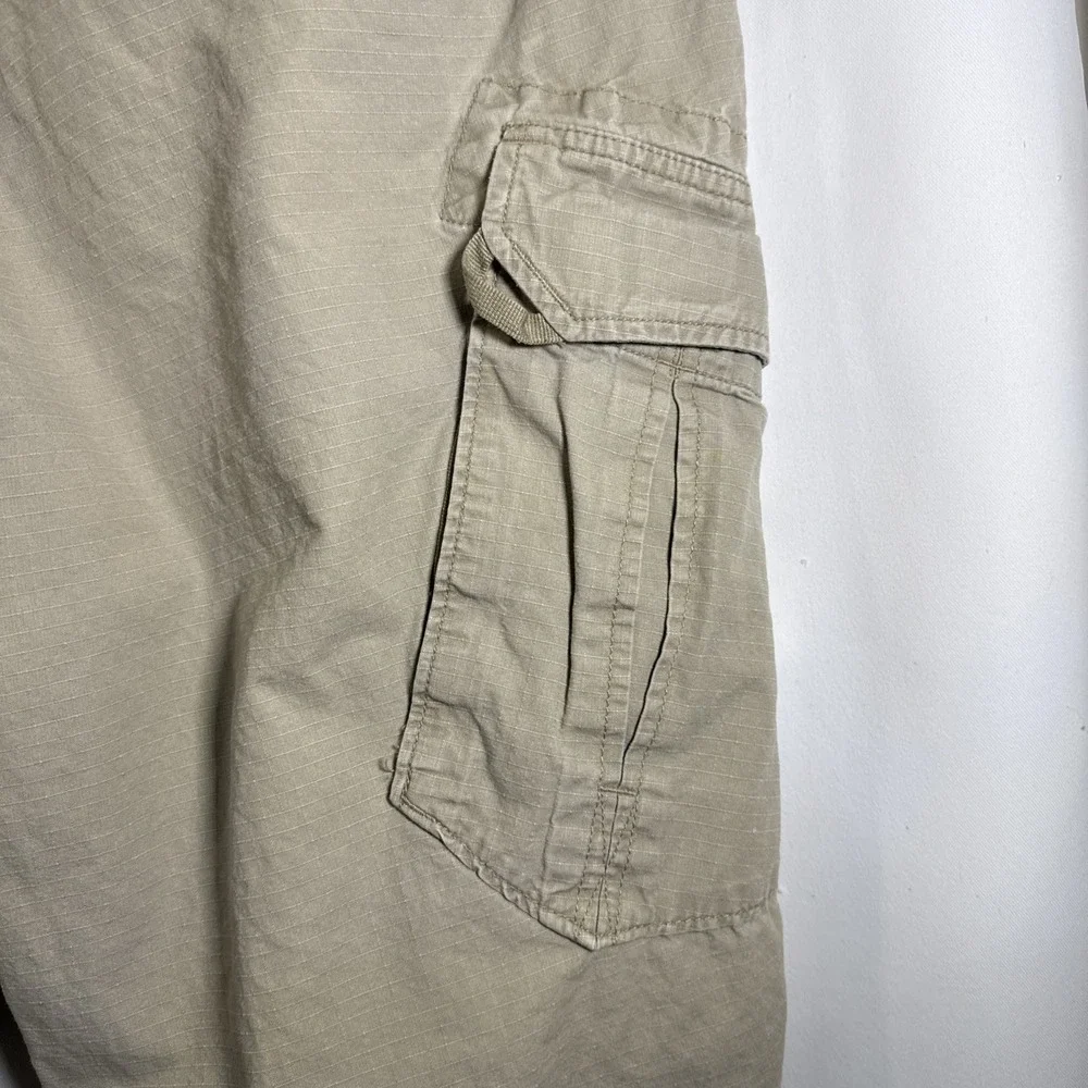 The North Face Paramont Peak Cargo Pants Cotton Hiking Outdoors Sz 40 X 31 Khaki